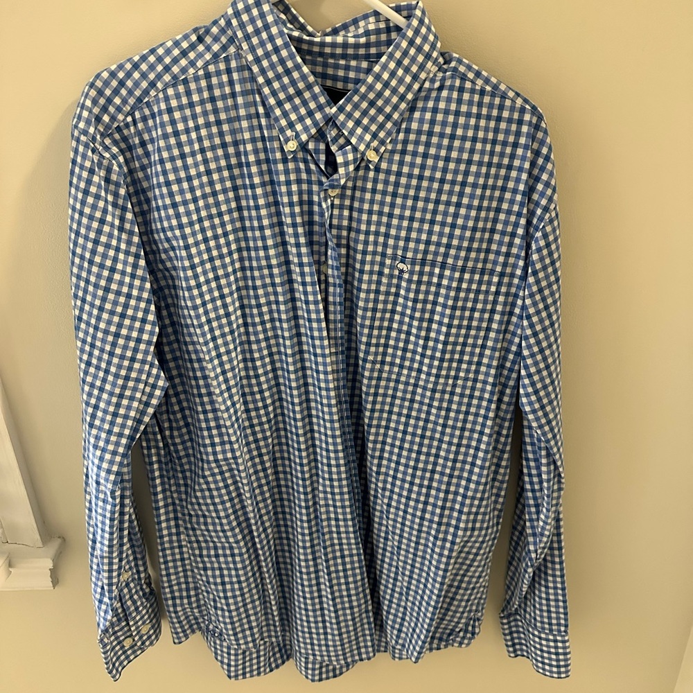 The Southern Shirt Company Blue Gingham Men's Shirt